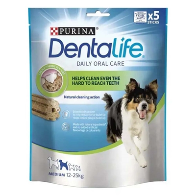 Dentalife Dental Sticks Tyggepinde 5 Stk MEDIUM
